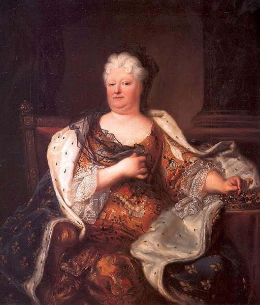Hyacinthe Rigaud Portrait of Elisabeth Charlotte of the Palatinate (1652-1722), Duchess of Orleans oil painting image